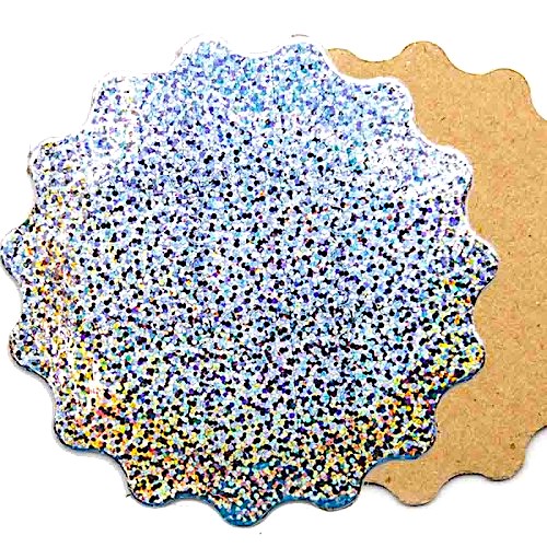 Подложка для пирожных Голограмма 1.8 мм, Ø 80 мм