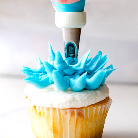 Кондитерские насадки лепесток хризантемы №79, 80, 81 Tulip™ | набор 3 шт (медиум размер)