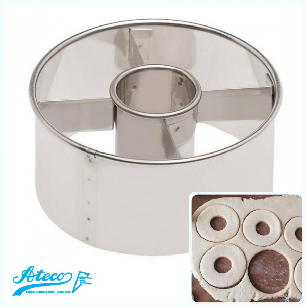 Вырубка для пончиков Ø 6 и 8 см | Атеко