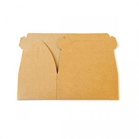 Крафт-коробка с ручками (сундучок) 14*9*7 см | упак. 5-25 шт Крафт-коробка с ручками (сундучок) 14*9*7 см | упак. 5-25 шт