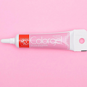 Краситель пищевой гелевый Colorgel: Rosa Candy (Розовый) | 20-100 гр Краситель пищевой гелевый Colorgel: Rosa Candy (Розовый) | 20-100 гр