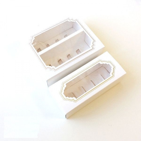 Коробка-пенал для макарони 14*11*5 см | упак. 10 шт Коробка-пенал для макарони 14*11*5 см | упак. 10 шт