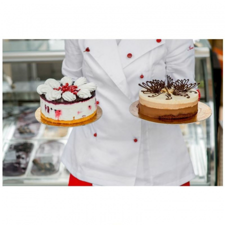 Подложка для торта усиленная Золото 2.5 мм, Ø 280 мм