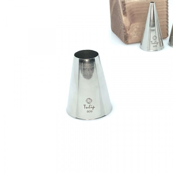 Кондитерская насадка трубочка №809 Tulip™ | d 17.5 mm