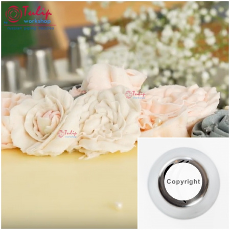 Насадка листик/лепесток E №106 лепестки Пиона | L размер (Russian Leaf&Petal E Nozzle #106 Peony Petals | L size | By Tulip Workshop) Насадка листик/лепесток E №106 лепестки Пиона | L размер (Russian Leaf&Petal E Nozzle #106 Peony Petals | L size | By Tulip Workshop)