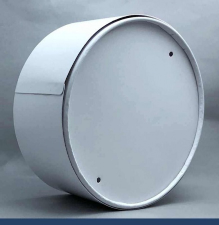 Коробка круглая с Окном (шайба) 145•60 мм Белая (крышка+дно) Коробка круглая с Окном (шайба) 145•60 мм Белая (крышка+дно)