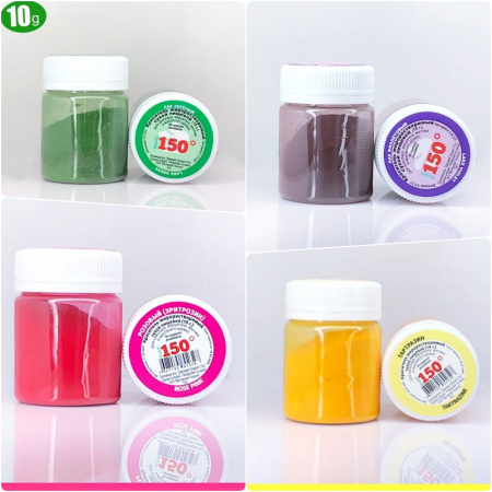 Пищевой краситель сухой ЖИРОрастворимый ЛАК ПЕРСИКОВЫЙ 10 г | 150º Bake!™