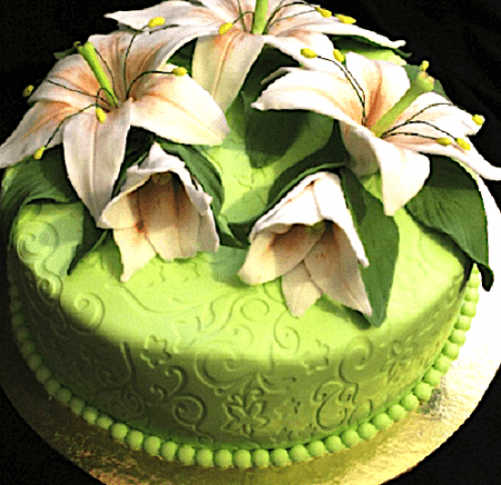 Вырубка-плунжер лепесток Лилии набор 2 шт