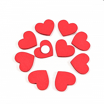 Самоклейка на коробки "сердце" 2.5-3 см, упак. 12 шт Самоклейка на коробки "сердце" 2.5-3 см, упак. 12 шт