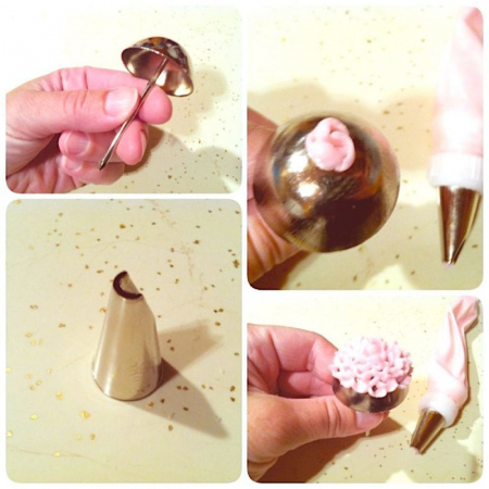 Кондитерские гвоздики Ateco №903, 906, 910 | размер Ø 35, 40, 45 мм