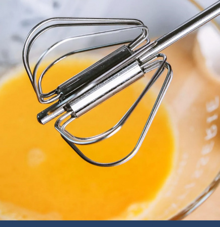 Венчик вращающийся для взбивания размер 25, 30, 35 см